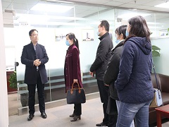 河南省人民对外友好协会张艳莉秘书长一行访问实荣公司总部