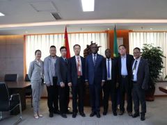 坦桑尼亚驻华大使一行访问实荣公司总部